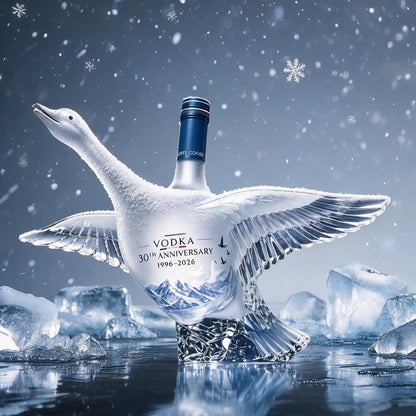 🎁 Father’s Day 49% OFF - Grey Goose 30th Anniversary Swan Bottle 🦢🥃-Viral