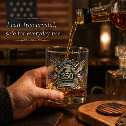 Last Day 49% OFF🔥250th Anniversary American   Patriotic Whiskey Glass (1776 – 2026)-Viral