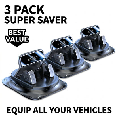 360° Rotation Car Phone Holder Suction Cup Dashboard Mount 🚗📱-Finds