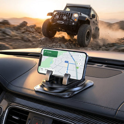 360° Rotation Car Phone Holder Suction Cup Dashboard Mount 🚗📱-Finds