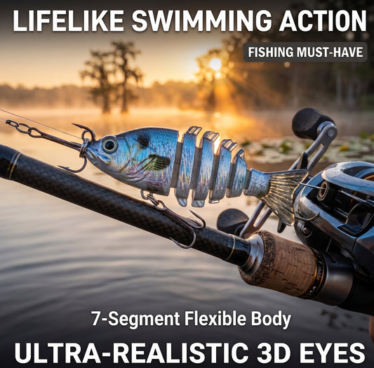 ✨💡Lifelike Fishing Lures forFreshwater and Saltwate-Curated