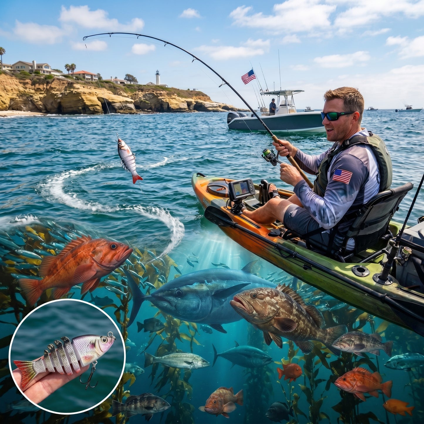 ✨💡Lifelike Fishing Lures forFreshwater and Saltwate-Curated