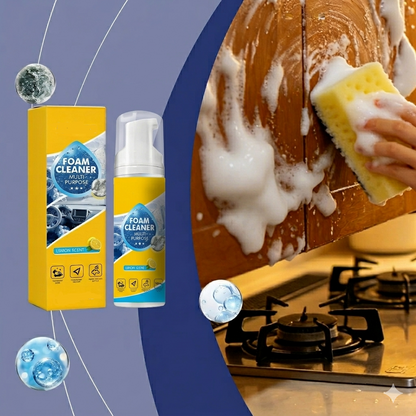 ✨💡4-in-1 Multi-Enzyme Foam Spray Cleaner Heavy Duty Deep Cleaning House & Car Detailing Products, Stain Removal for Car Interior & Sofa,summervibes -Elite