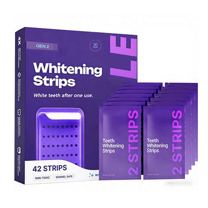 🔥💜🦷Natural Formula Purple Whitening Strips✨-Viral