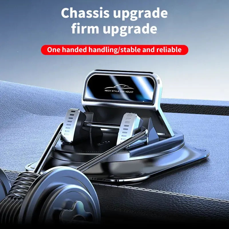 360° Rotation Car Phone Holder Suction Cup Dashboard Mount 🚗📱-Finds