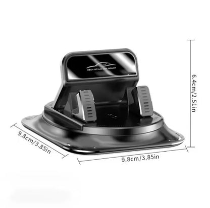 360° Rotation Car Phone Holder Suction Cup Dashboard Mount 🚗📱-Finds