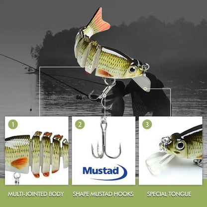 ✨💡Lifelike Fishing Lures forFreshwater and Saltwate-Curated
