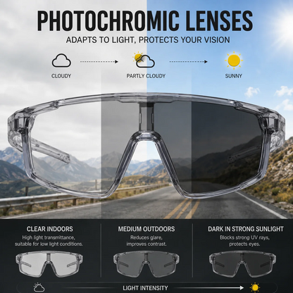 ☀️UV400 Photochromic Polarized Safety Glasses-Finds