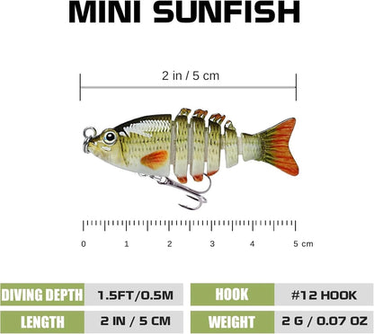 ✨💡Lifelike Fishing Lures forFreshwater and Saltwate-Curated