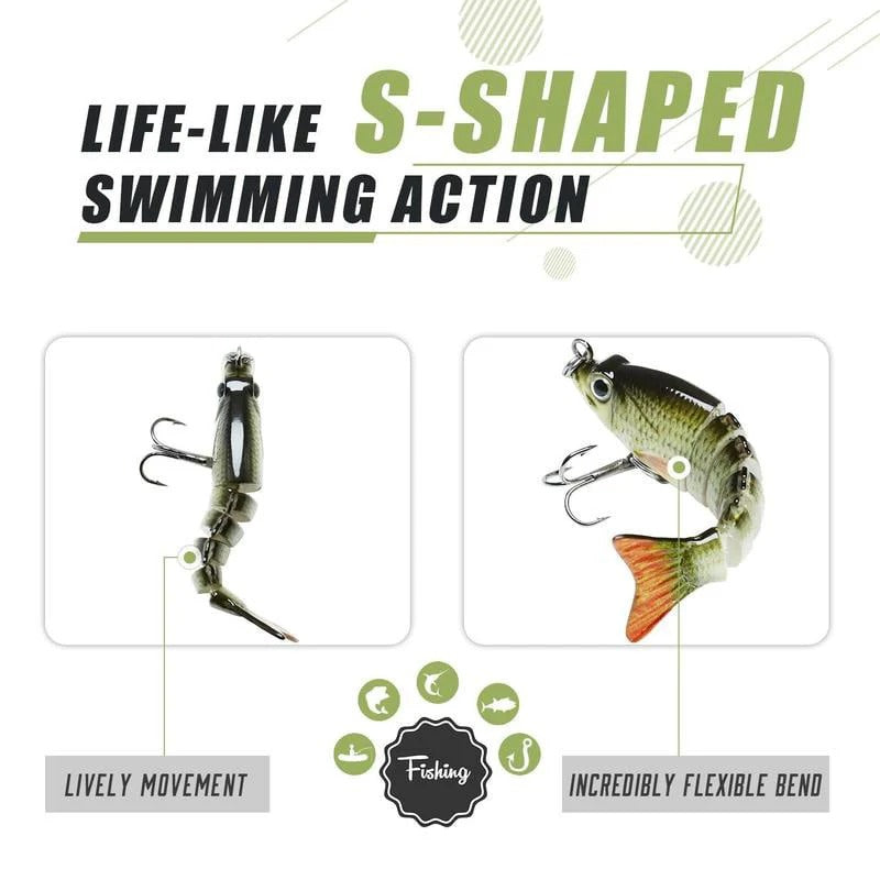 ✨💡Lifelike Fishing Lures forFreshwater and Saltwate-Curated