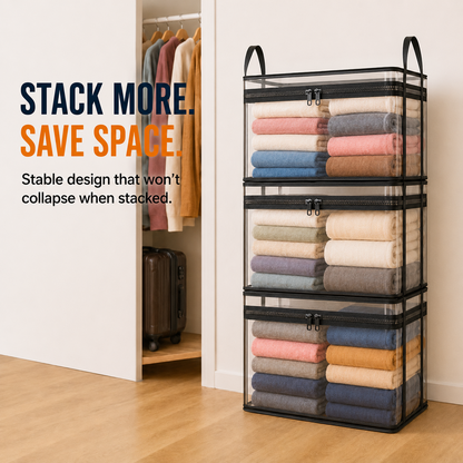The #1 Storage Solution of 2026! 🏆 Over 30 million families have ditched messy bins for these clear bags-Curated