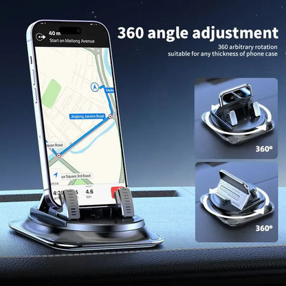 360° Rotation Car Phone Holder Suction Cup Dashboard Mount 🚗📱-Finds